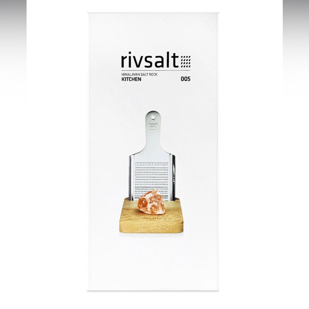 NEW- RIVSALT™ "Kitchen" Large Himalayan Rock Salt Gift Set
